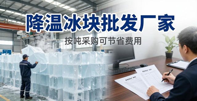 贵阳降温冰块批发厂家 良臣制冰厂直供