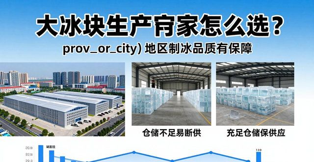 大冰块生产厂家怎么选？贵阳地区制冰品质有保障