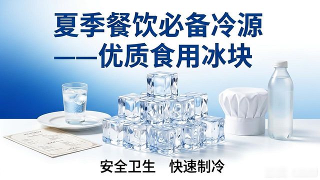 贵阳食用冰块销售,夏季餐饮必备的冷源选择